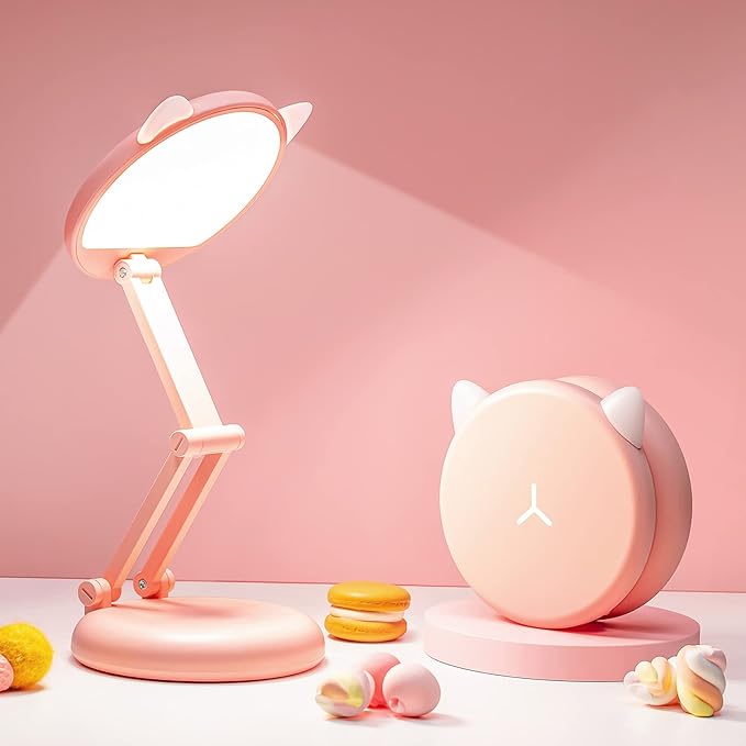 One Fire Cute Desk Lamp Pink Dorm Lamps by OneFire