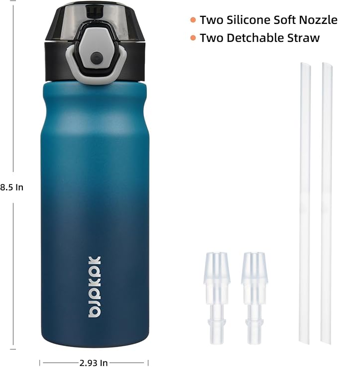 BJPKPK 18oz Insulated Water Bottle - Image 4