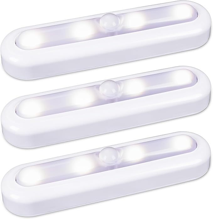 STAR-SPANGLED 3 Pack 7” Dimmable Push Tap Lights, Stick on LED Touch Lights AAA - Image 9