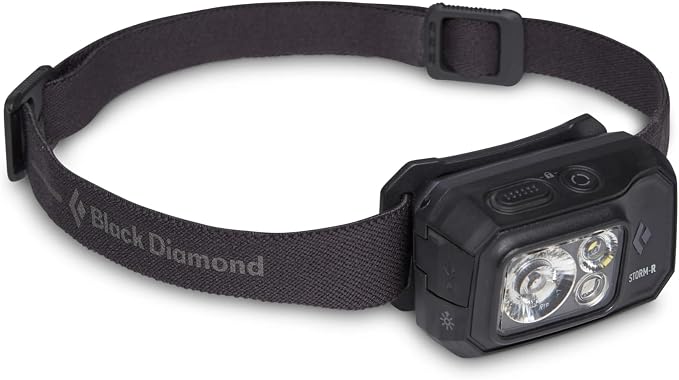 BLACK DIAMOND Storm 500-R Rechargeable Headlamp | 500 Lumens Brightness | by BlackDiamondEquipment
