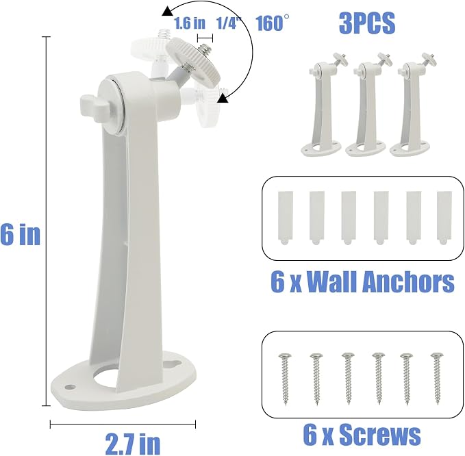 3PCS Extremely Long 6 in Camera Mount - Image 3