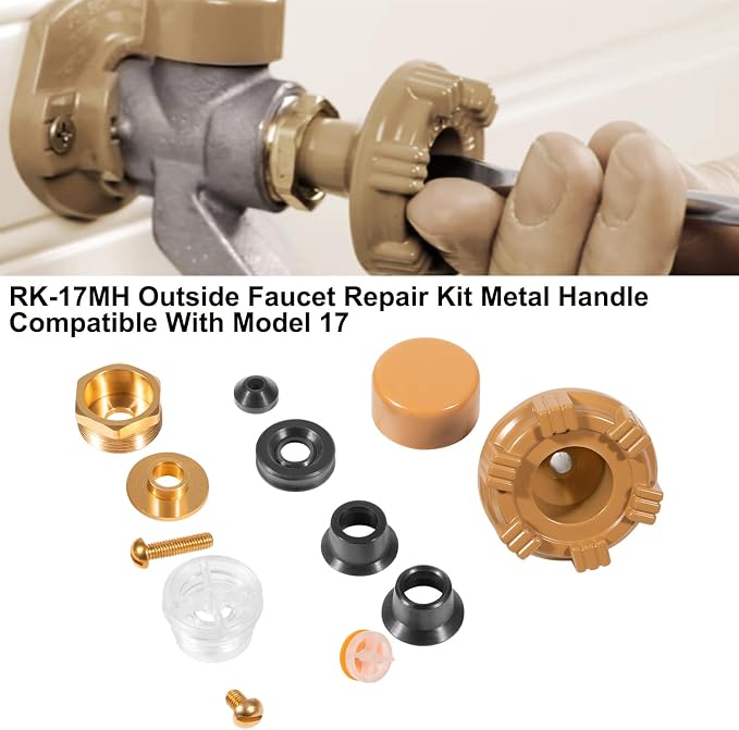 RK-17MH Repair Kit Metal Handle, Outside Faucet, Compatible - Image 2