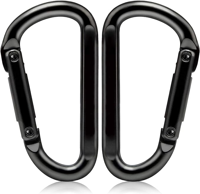EZYA Heavy Duty Carabiner Clips, 860lbs by EZYA