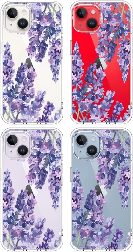 MOSNOVO for iPhone 13/14 Case | Military Grade 6.6ft Drop Tested | Clear - Image 3