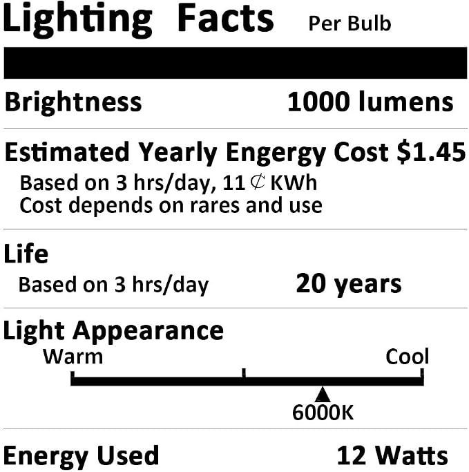 Aukora Motion Sensor Light Bulbs, 12W E26 Motion Activated Dusk to Dawn - Image 8