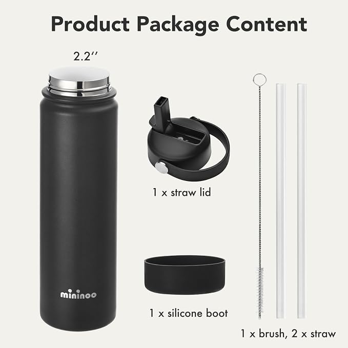 Insulated Stainless Steel Water Bottle - Image 5