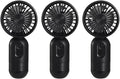 Mini Portable Fan 3 Pack, Cute Handheld Battery Operated Lightweight Small by JODNO