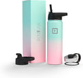 IRON °FLASK Camping & Hiking Hydration Flask - 22 oz Bubble Gum by IronFlask