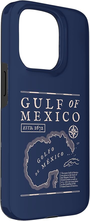 Gulf of Mexico 1672 Historic Map Case - Image 3