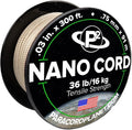 Paracord Planet Nano Cord –Lightweight Nylon Nano Paracord – Great by ParacordPlanet