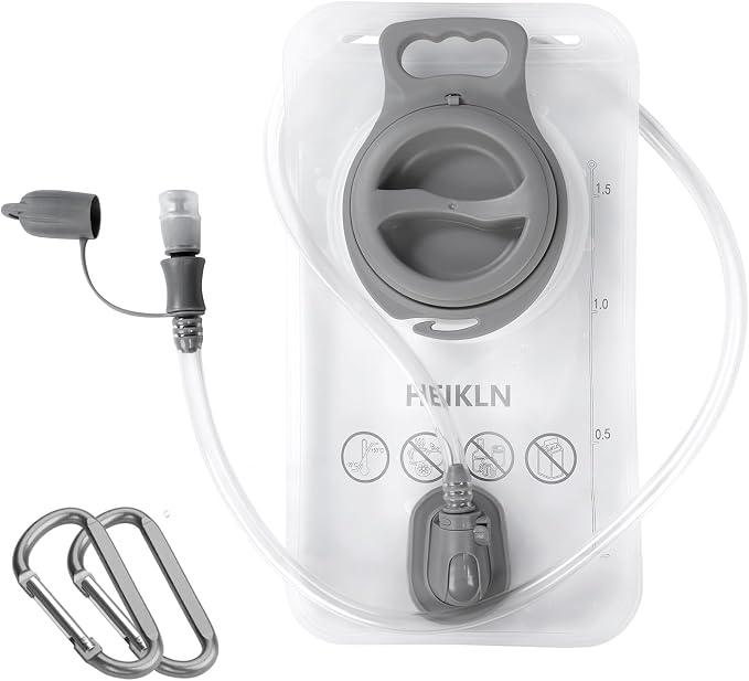 HEIKLN Hydration Bladder 1.5L-2L-2.5L-3L, Leak Proof Water Reservoir, BPA Free by HEIKLN