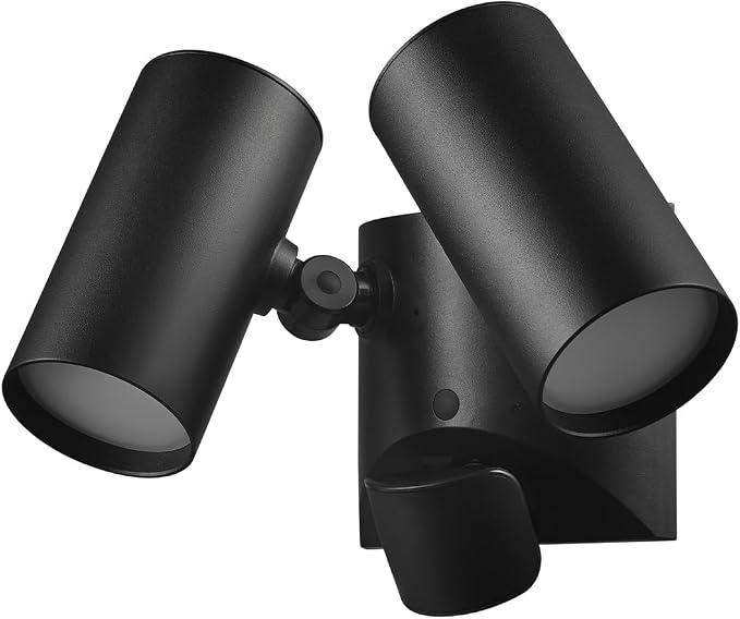 Globe Electric 180-Degree 22W Twin Head Black Hardwired Motion Activated - Image 2