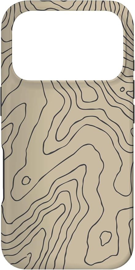 Coyote Country Guide Lines Topographical Contour Map Case by Unknown