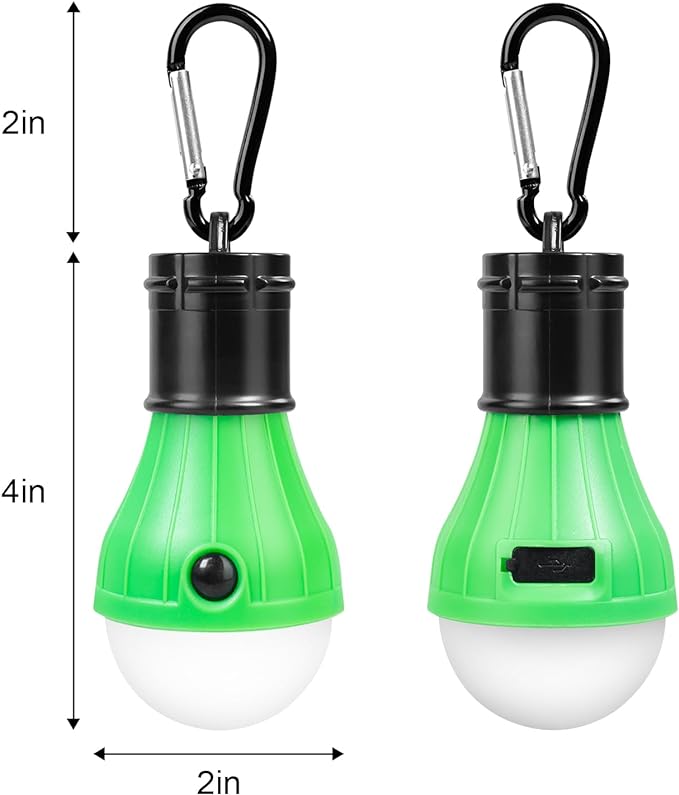 Jarxin Led Camping Lantern USB Rechargeable, Outdoor Tent Lights - Image 4