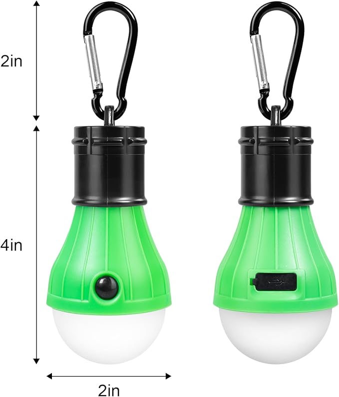 Jarxin Led Camping Lantern USB Rechargeable, Outdoor Tent Lights - Image 3