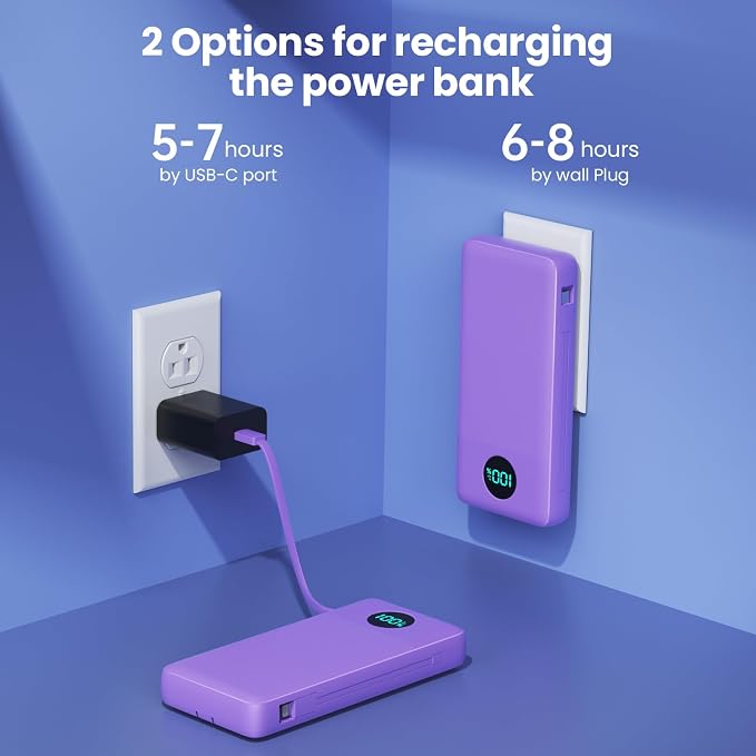Portable Charger 33800mAh USB C Power Bank - Image 4