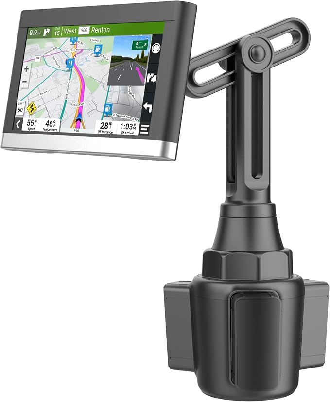 for Garmin GPS Car Mount Cup Holder Replacement 17mm Ball Mount by SkyTitan