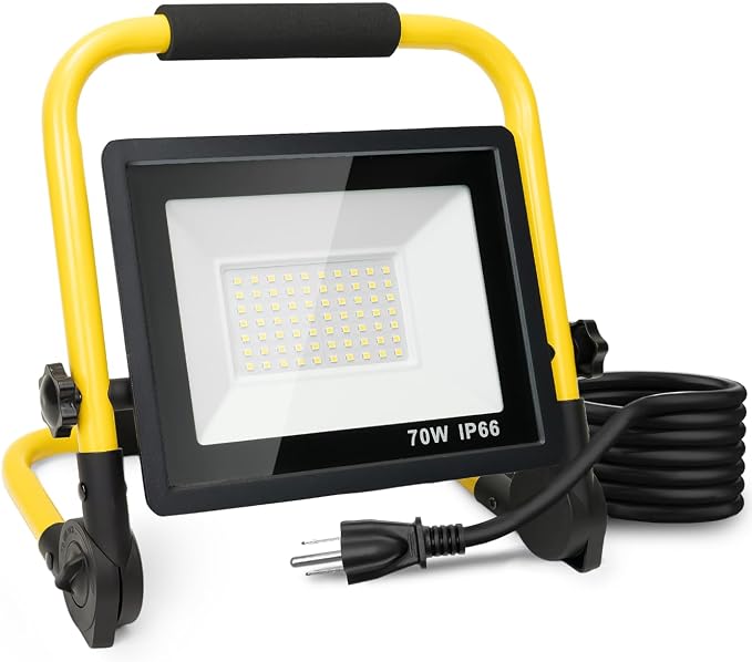 10000LM LED Work Light: Portable Work Light by PACOLITP