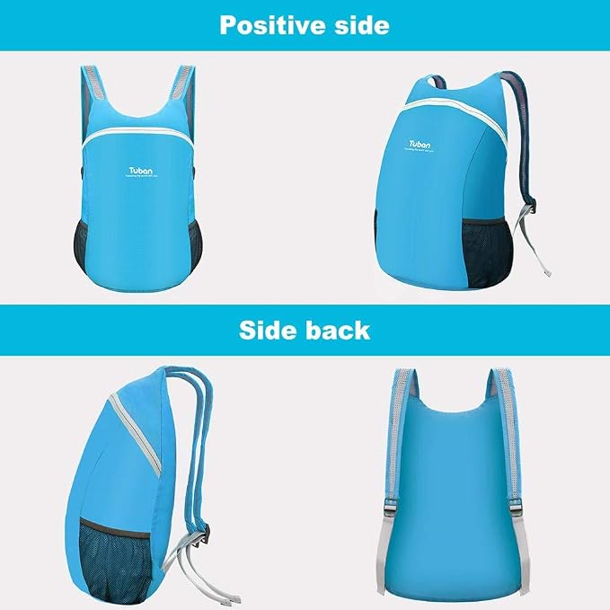Ultra Lightweight Packable Water Resistant Backpack - Image 4