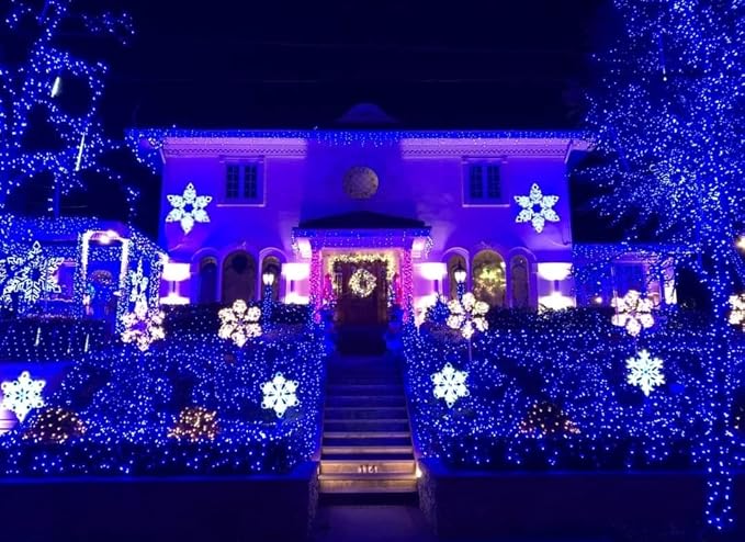 2-Pack Connectable Christmas Lights Outdoor, Total 164FT 400LED Christmas - Image 4