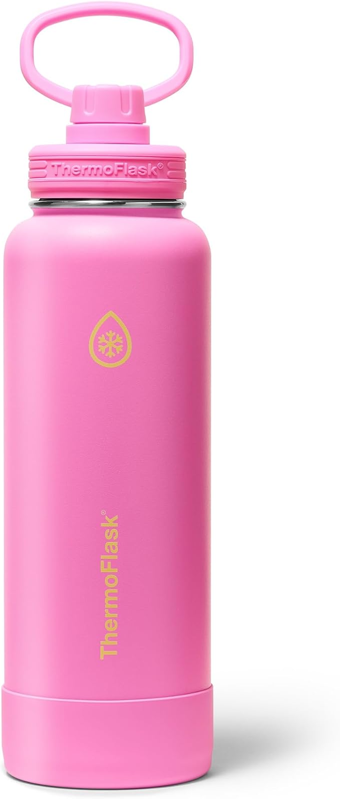 ThermoFlask 40 oz Double Wall Vacuum Insulated Stainless Steel Water Bottle by ThermoFlask