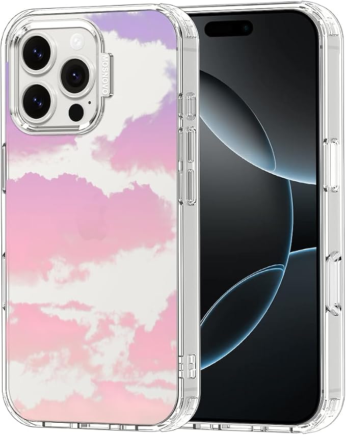 MOSNOVO for iPhone 16 Pro Max Case, Shockproof Military-Grade Protection 6.6ft by Mosnovo