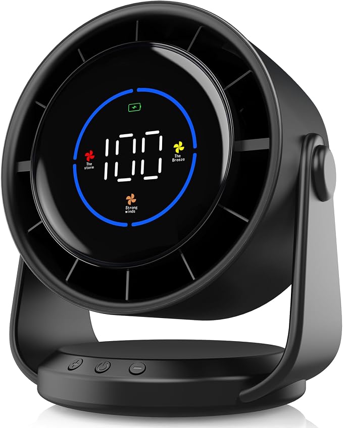 YOSHENMO Desk Fan, Turbo Table Fan by YoShenMo