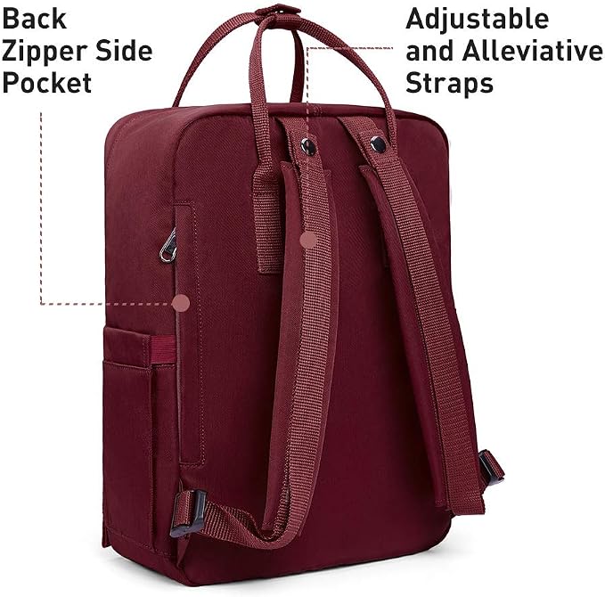 KALIDI Casual Laptop Backpack 15 Inches Classic Camping Rucksack Travel Outdoor - Image 6