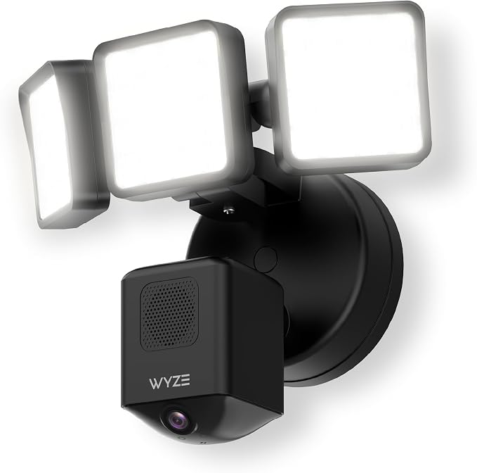 WYZE Floodlight Camera Pro, PCMag Editors' Choice 3000-Lumen LEDs, 2.5K HD by WYZE