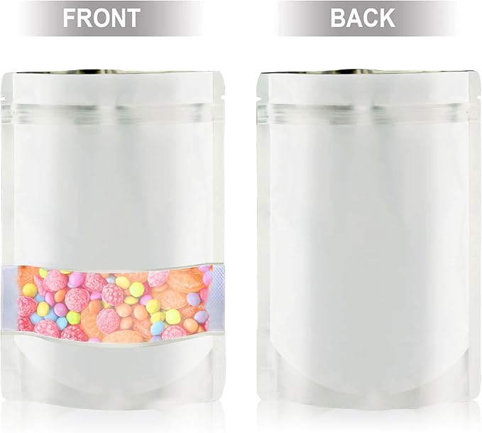 4.7"x7.8" 120pcs Mylar Bags for Food Storage, Smell Proof Bag - Image 4