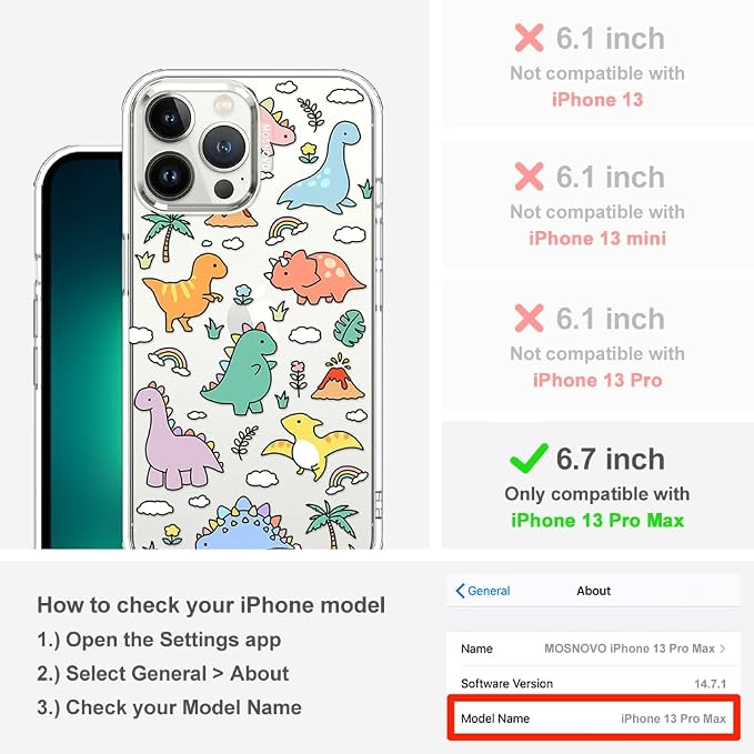 MOSNOVO Case for iPhone 13 Pro Max - Image 2