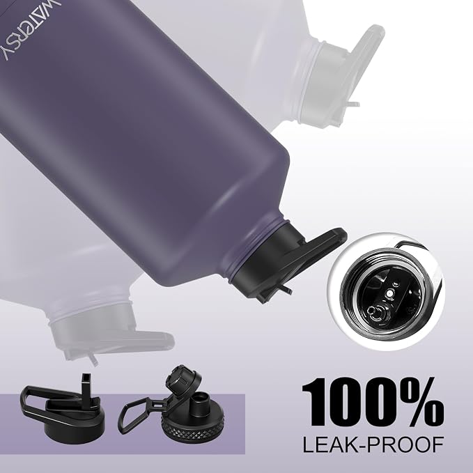 1 Gallon Water Bottle Insulated, BPA Free&Leak Proof, 128oz Stainless Steel - Image 5