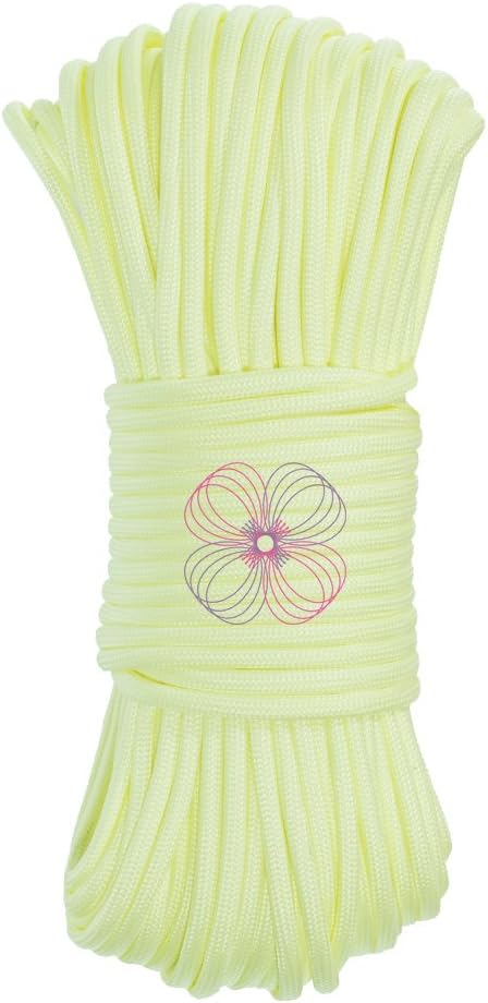 Craft County Glow in The Dark Zesty 21 Strand Luminous 550 Paracord – - Image 4