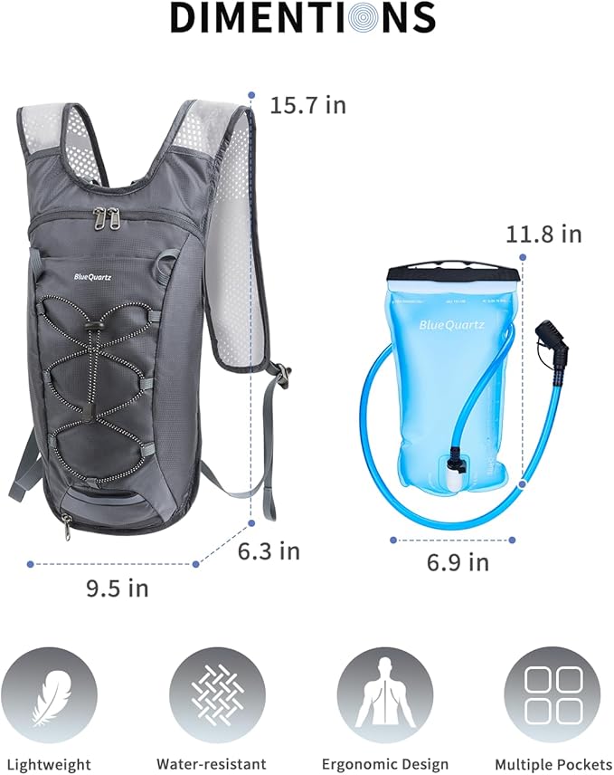 Blue Quartz Hydration Backpack - Image 6