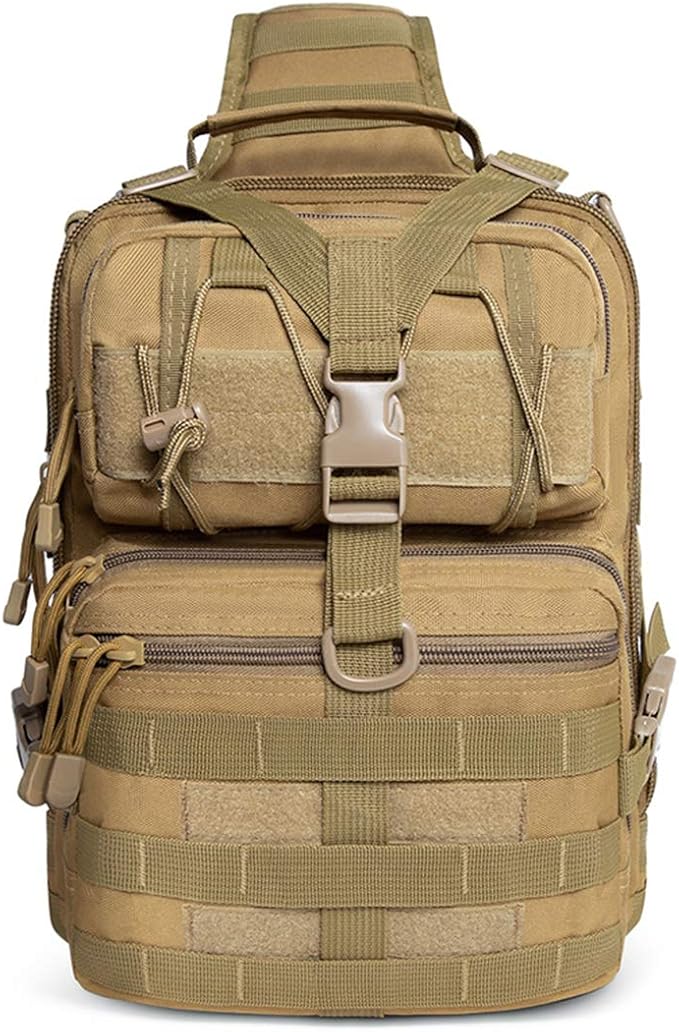hopopower Tactical Sling Bag, Sport Bag Military Rover Shoulder Backpack EDC - Image 2