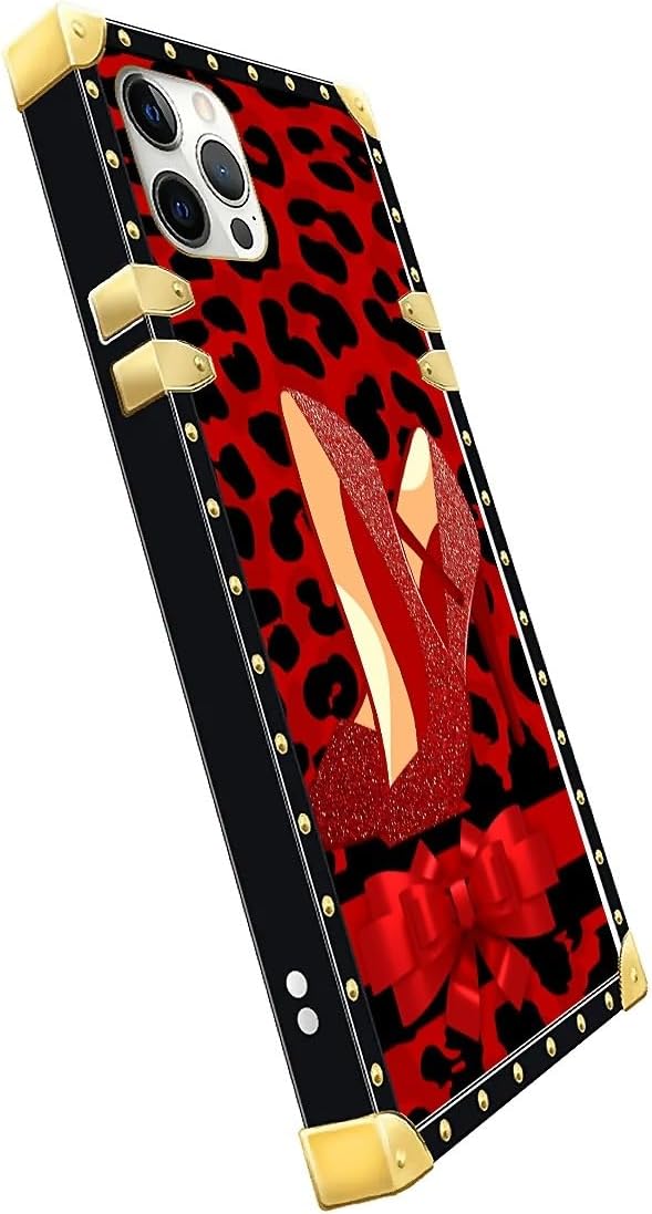 Compatible with iPhone 11 Pro Max Case, Elegant High Heels Luxury Golden - Image 4