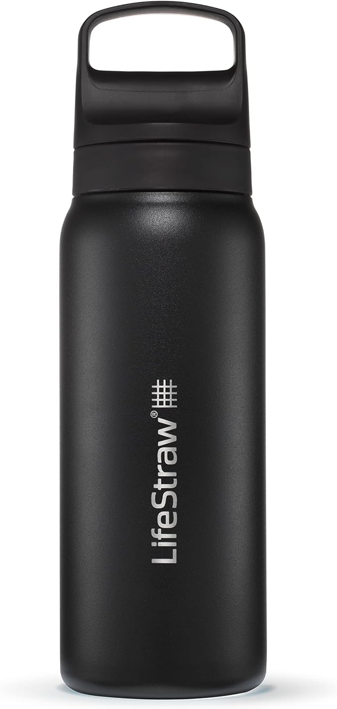LifeStraw Go Series — Insulated Stainless Steel Water Filter Bottle by LifeStraw