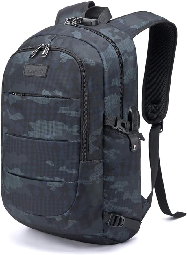 Tzowla Travel Laptop Backpack Water Resistant Anti-Theft Bag by Tzowla