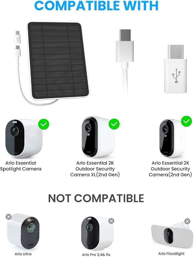 Solar Panel Charger Compatible - Image 3