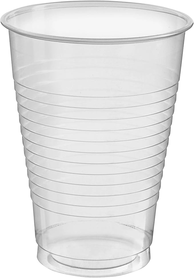 Clear Plastic Cups - 12 oz. - Versatile Drinkware by AmscanPartySupplies
