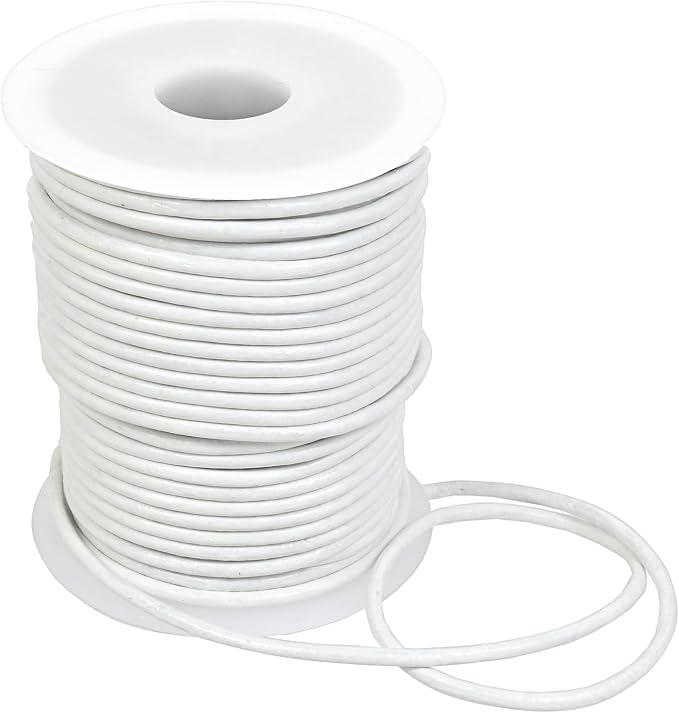 GENIQUE Real/Genuine Round Leather String Cord - Image 4