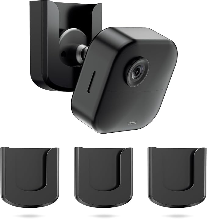 Blink Outdoor Camera Mount, No Drilling Mount Bracket Compatible by Hibezos