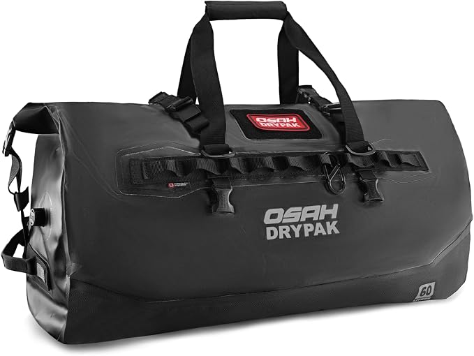 OSAH DRYPAK Waterproof Duffel Bag 25L/40L/60L – Heavy-Duty Motorcycle Tail Bag by OSAHDRYPAK