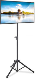 Pyle Premium LCD Flat Panel TV Tripod Stand, Portable & Foldable TV Mount by PyleUSA