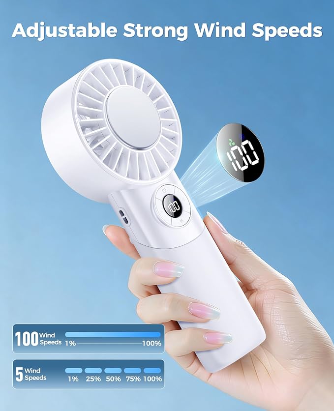 2026 Upgrade 3 In 1 Handheld Portable Turbo Fan - Image 7
