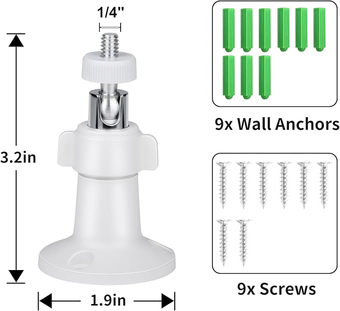 Wall Mount for All Arlo Camera, Arlo Ultra, Arlo Essential, eufyCam E/2C - Image 4