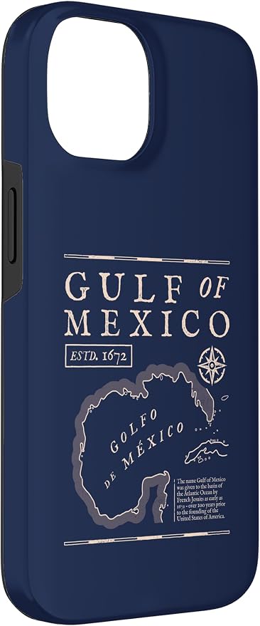 Gulf of Mexico 1672 Historic Map Case - Image 3