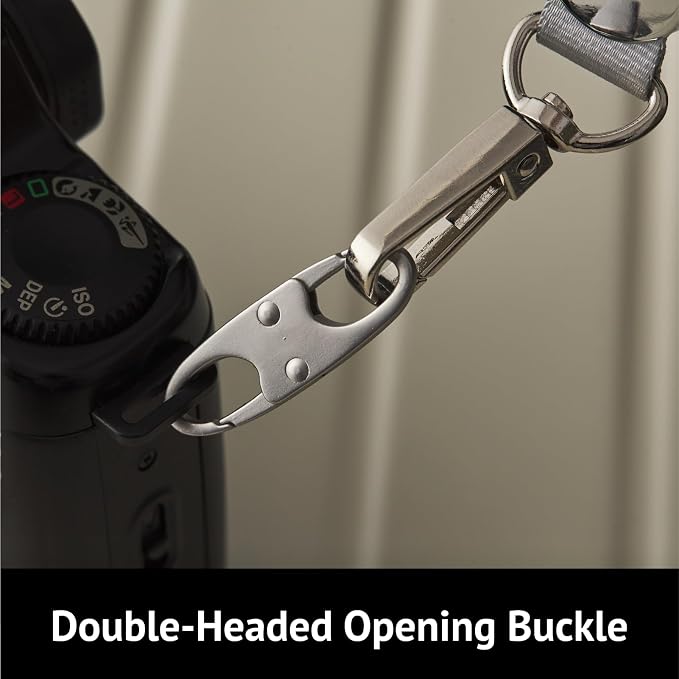 zelin Anti Theft Zipper Clips Double Opening Small Carabiner Clips, Commuting - Image 5