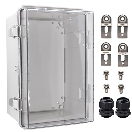Outdoor Waterproof Electrical Box Junction Box Weatherproof IP67 ABS Plastic by YETLEBOX