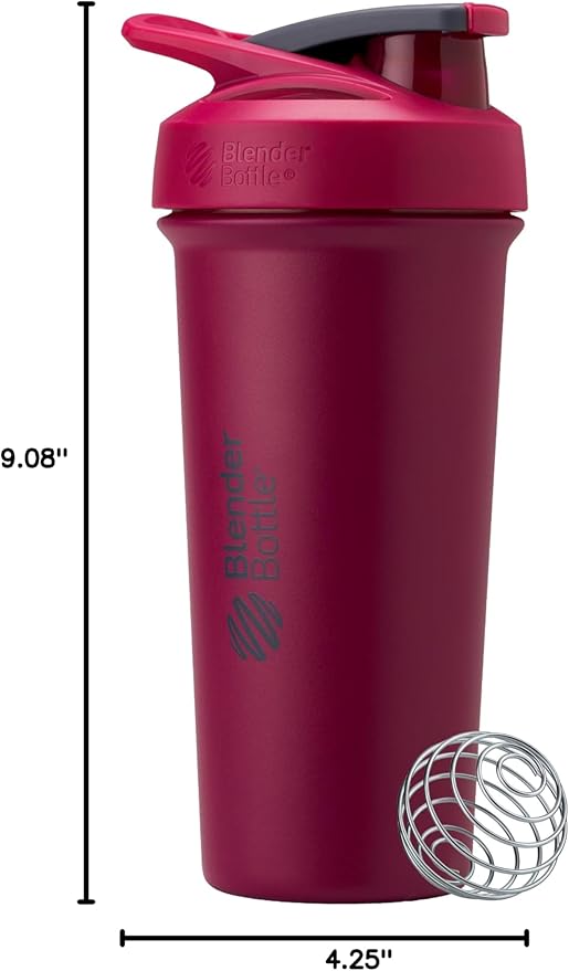 BlenderBottle Sport Sleek Insulated Stainless Steel Shaker Bottle - Image 8